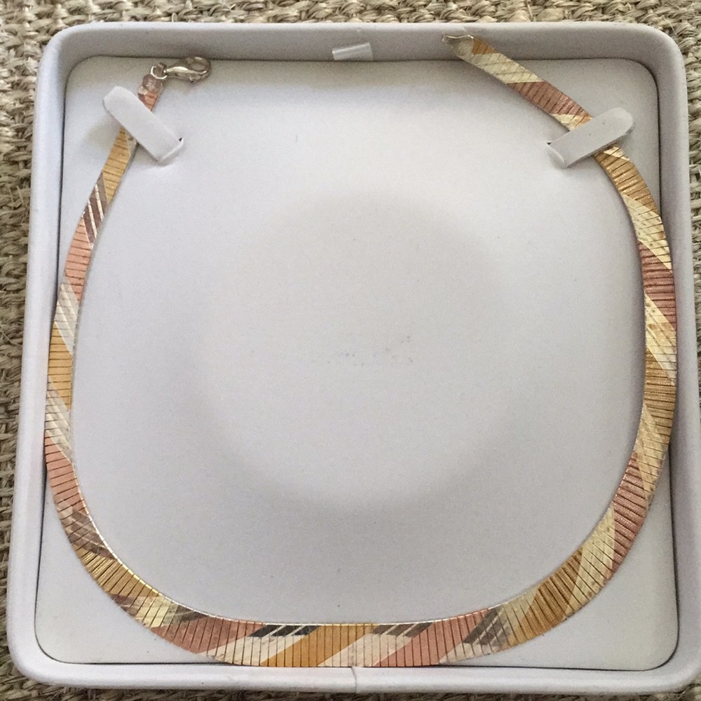 Never worn: JCM Italy 925 necklace